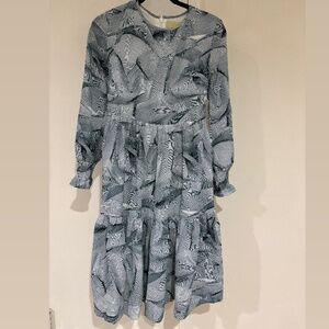 women's long sleeve midi dress size S
